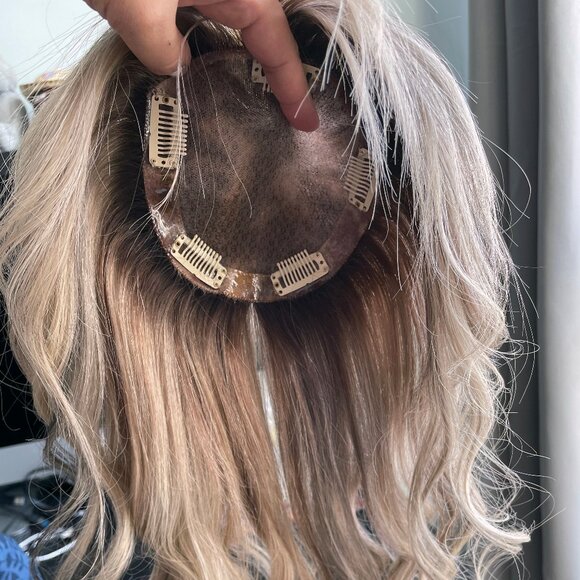 Blonde Highlight Silk Topper - Picture 3 of 8